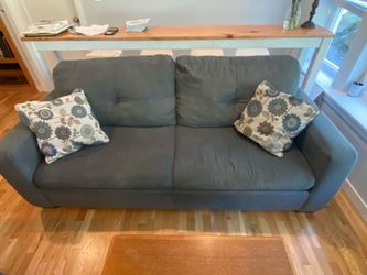 Hide-a-bed sofa & matching chair