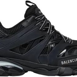 Black Balenciaga Led Tracks