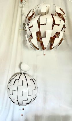 IKEA Almhult Pendant/Ceiling Lamps -  “Death Star”