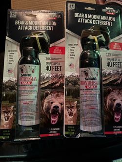 Bear Mountain Lion Spray