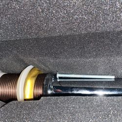 pop up drain and mounting ring  - vigo  - new- bronze 