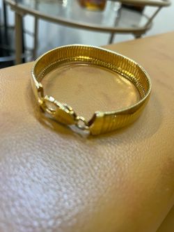 .925 silver & gold plated bracelet
