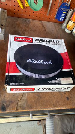 Edelbrock air filter 10 inch