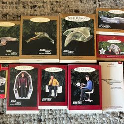 🎄 Hallmark Star Trek Keepsake Ornaments – Collector’s Lot (1992–1999) 🚀 