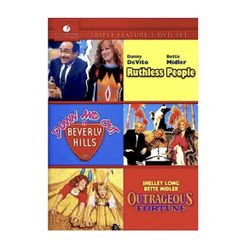 Triple Feature: Ruthless People / Down And Out In Beverly Hills / Outrageous Fortune (DVD, 2010)