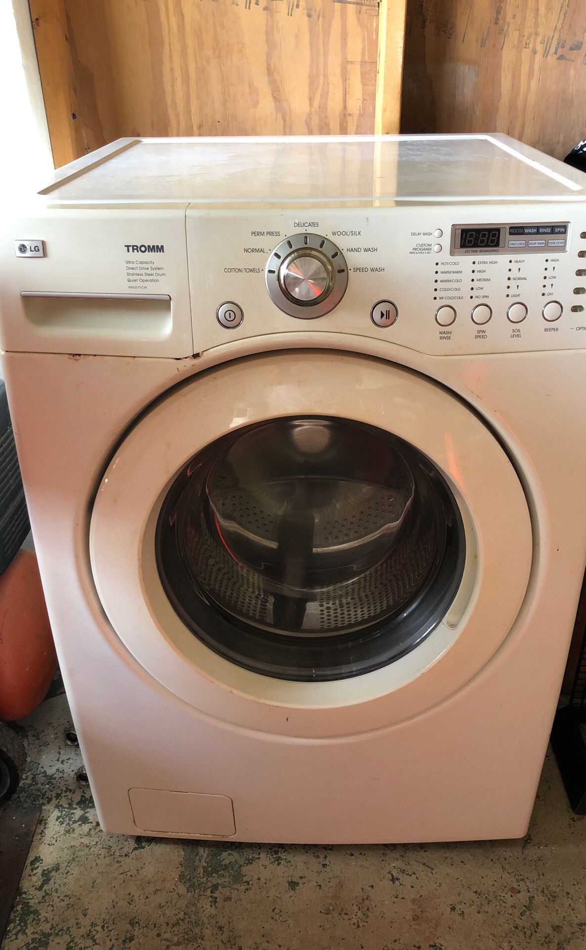 Washing machine LG Tromm front loader