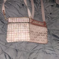 2 Vintage Crossbody Bags: Coach & Micheal Kors