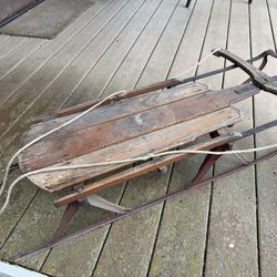 Rare Flexible Flyer Sled 3C Antique