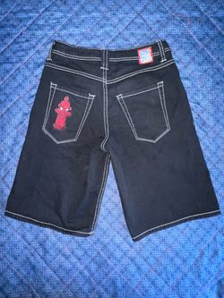 Empyre Black Denim Skate Shorts