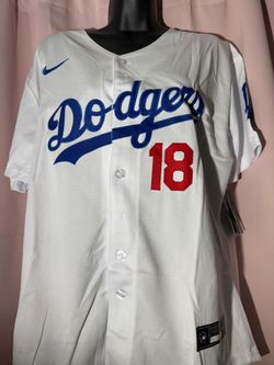 Women Yoshinobu Yamamoto #18 Nike Los Angeles Dodgers White Jersey