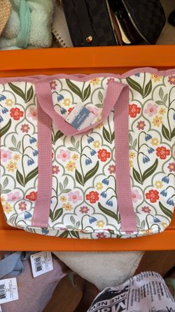 Floral Tote Women Beach Travel