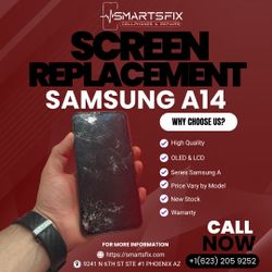 Samsung Galaxy A14 Screen Replacement Display | Premium & Aftermarket | OLED & LCD