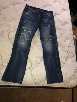 Express 34x32 distressed jeans