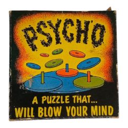 Vintage PSYCHO Game Puzzle 