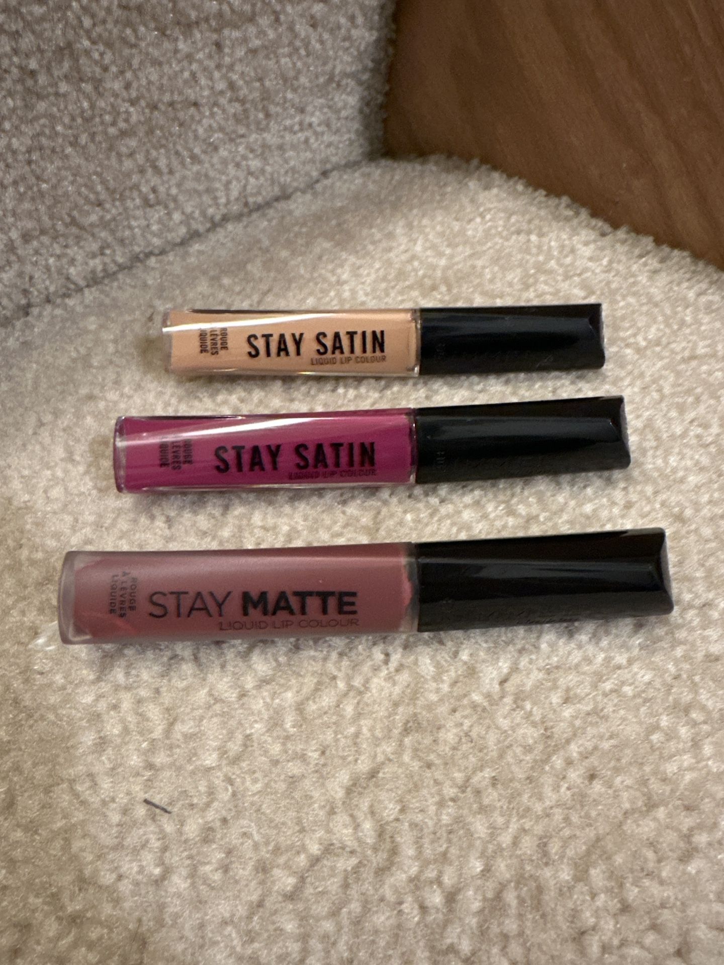 Rimmel Stay Satin and Stay Matte Lip Colours new $2/each