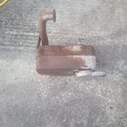 ((READ AD))((EXHAUST Single Briggs)) Riding Mower 