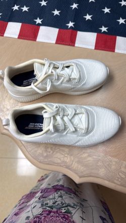 White sneakers