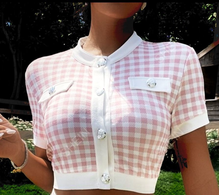 Crop Top Stretch Jacket $5