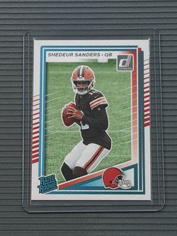 Shedeur Sanders (Donruss) Rookie Card