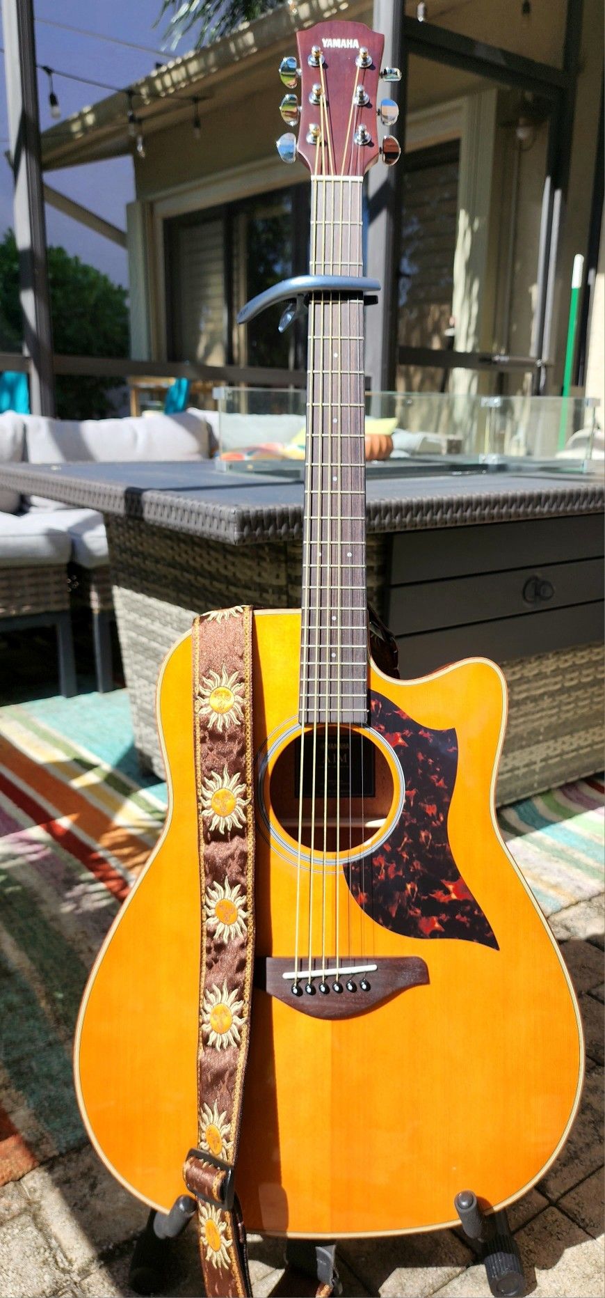 Yamaha A1M Acoustic/electric Guitar 