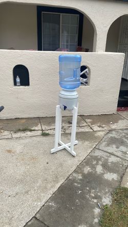 Water Dispenser with Stand and Jug everything included great condition very clean white color