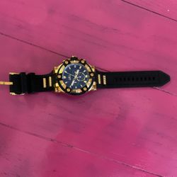 Gold Invicta Watch 
