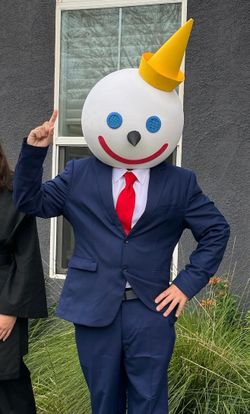 Jack in the box big head costume