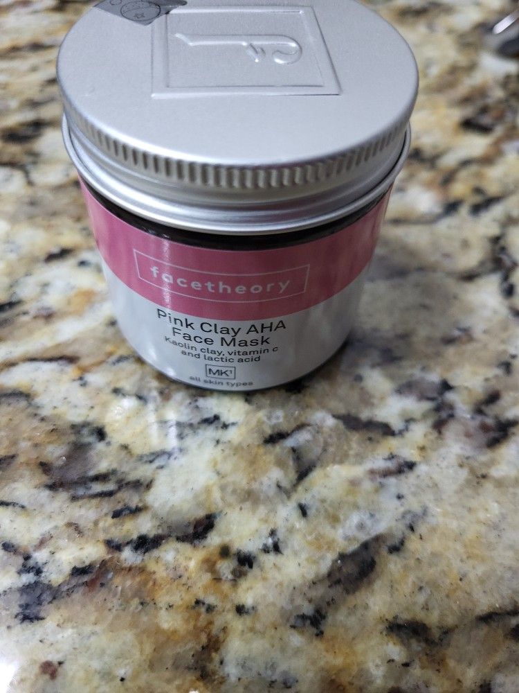 Face Theory Pink Clay AHA Face Mask MK