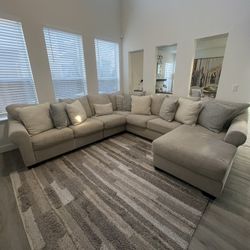 Carnaby 5 Piece Sectional with Chaise