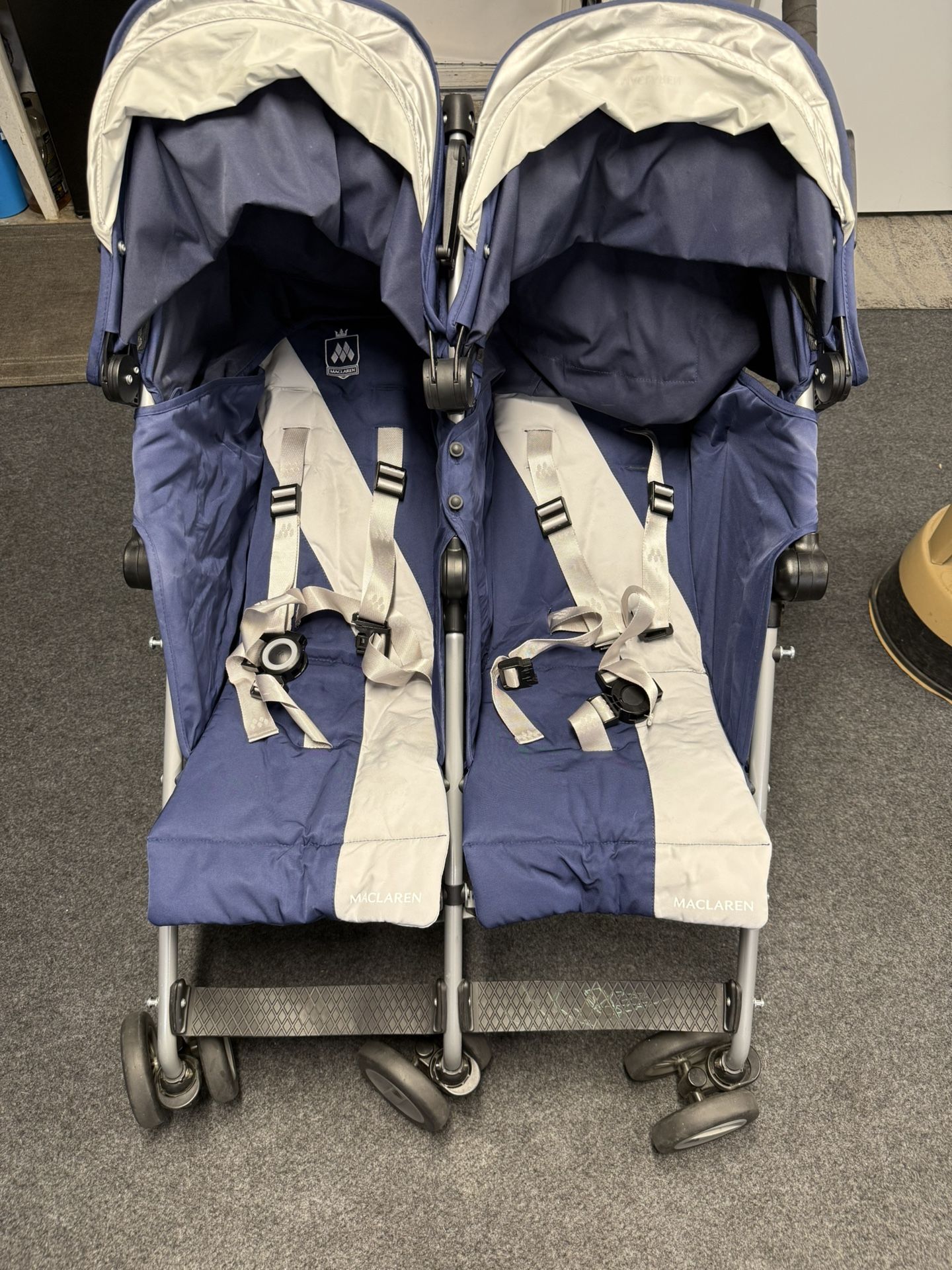 Maclaren Double Stroller twin Triumph
