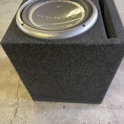 Subwoofer And Box 12”