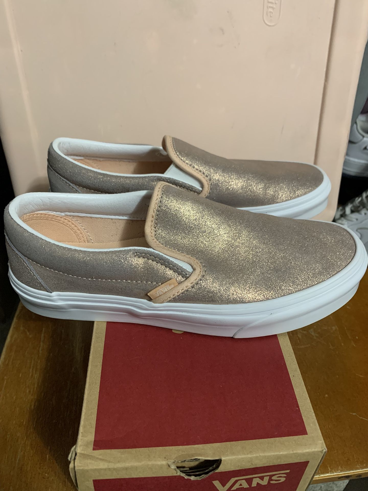 Rose Gold Vans