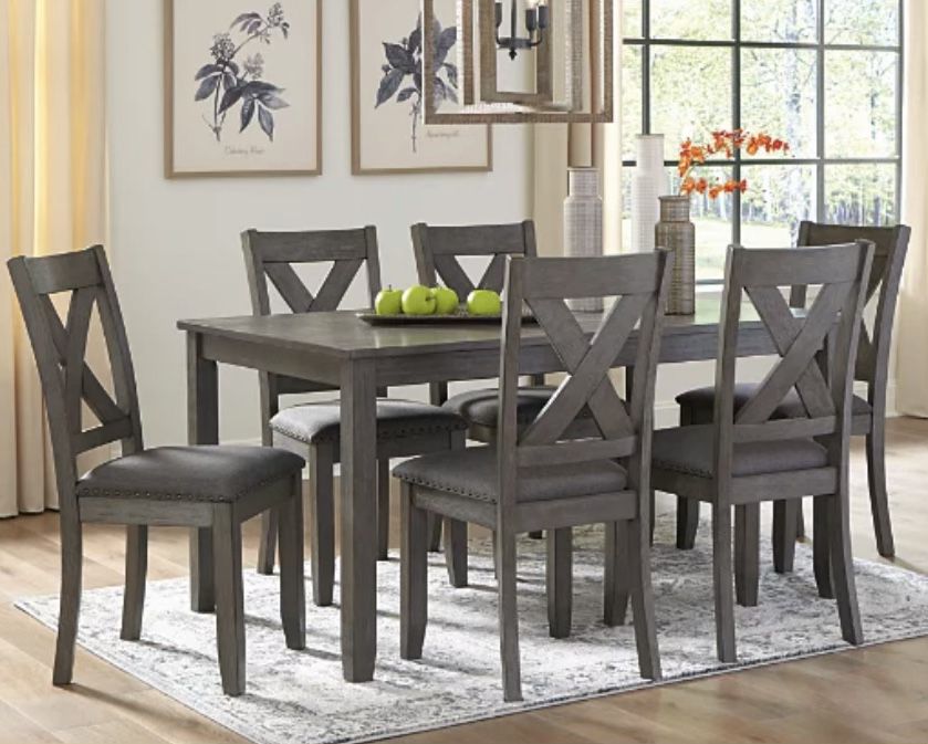 7pc Dinette And Bar With 3 Stools