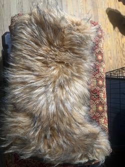 Faux Fur Throw Blanket