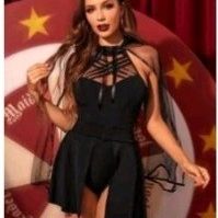 Halloween Sexy Costume Size S 4pc New 