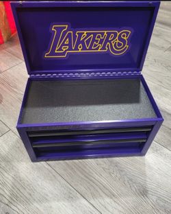 Fathers Day LA Lakers mini toolbox