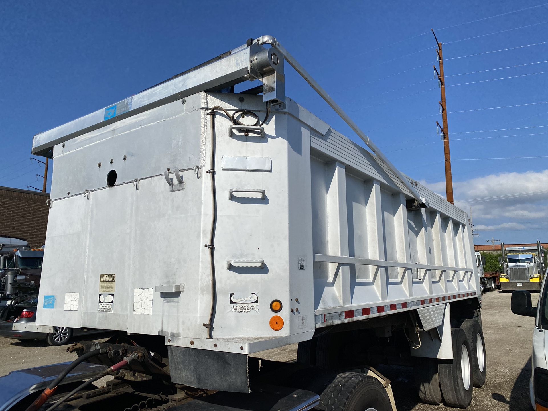 Aluminum Dump Trailer!