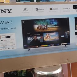 55" Screen Led Smart 4k By Sony Bravia 3 Series.  1 Year Warranty 