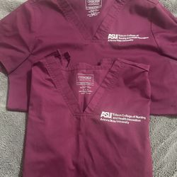 ASU nursing Scrub Tops And Jacket