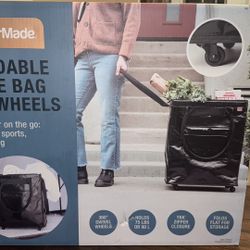 Foldable Tote Bag on Wheels (New) 