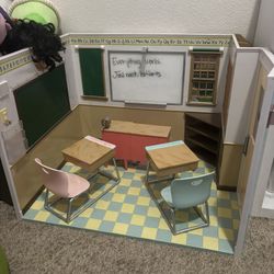 American Girl Doll School House 