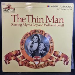 The Thin Man - Diamond Jubilee Collection Original Laserdisc
