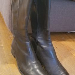 Ralph Lauren Womens Leather Boots Size 71/2