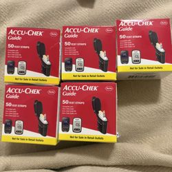 Accu-Chek guide 50 Test Strips  (only Strips)
