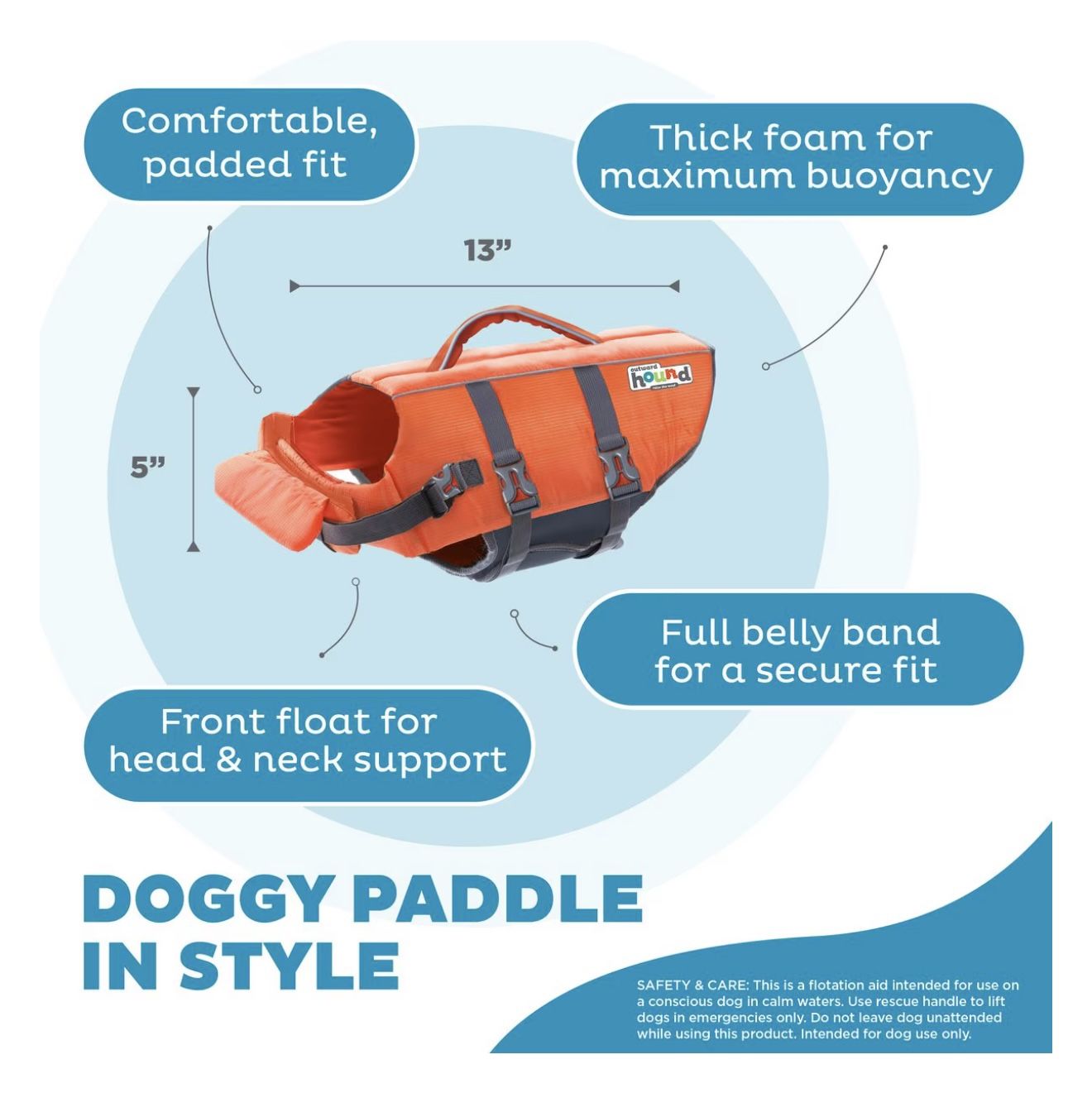 Dog Lifejacket Size Small