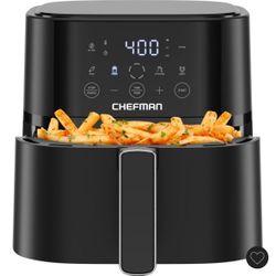 Chefman 4 Liter Air Fryer Black