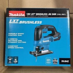 Makita New Jig Saw 18v Brushless 