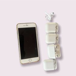 iPhone 6s Plus 5 AirPods 