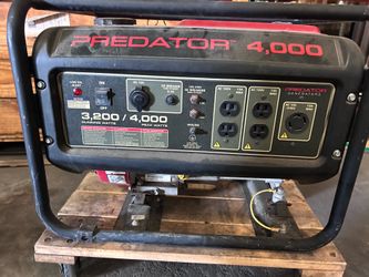 Predator 4000 generator