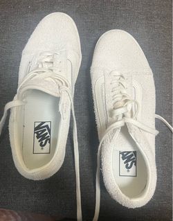 New Vans White Suede Sneakers - Women’s or men’s shoes